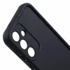 Coque arrière en silicone Phonesta Grooved pour Samsung Galaxy S25 - Noir 5