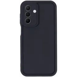 Coque arrière en silicone Phonesta Grooved pour Samsung Galaxy A26 - Noir