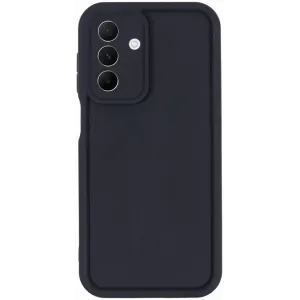 Coque arrière en silicone Phonesta Grooved pour Samsung Galaxy A26 - Noir