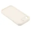 Coque arrière en silicone Phonesta Grooved pour Apple iPhone 17e/16e - Beige 5