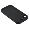 Coque arrière en silicone Phonesta Grooved pour Apple iPhone 17e/16e - Noir 5