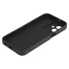 Coque arrière en silicone Phonesta Grooved pour Motorola Moto G55 - Noir 5
