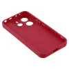 Coque arrière en silicone Phonesta Grooved pour Xiaomi Redmi Note 14 4G - Rouge 5