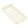 Coque arrière en silicone Phonesta Grooved pour Xiaomi Redmi Note 14 Pro 4G - Beige 5