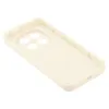 Coque arrière en silicone Phonesta Grooved pour Xiaomi Redmi Note 14 Pro Plus - Beige 5