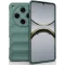 Coque arrière en silicone Phonesta GripShell pour Oppo Find X8 Pro - Vert foncé