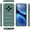 Coque arrière en silicone Phonesta GripShell pour Oppo Reno12 F/Reno12 FS - Vert foncé 3