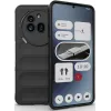 Coque arrière en silicone Phonesta GripShell pour Nothing Phone (3a) Pro - Noir