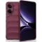 Coque arrière en silicone Phonesta GripShell pour Xiaomi Poco X7 Pro - Bordeaux