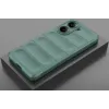 Coque arrière en silicone Phonesta GripShell pour Xiaomi Poco X7 Pro - Vert foncé 2