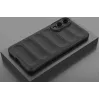 Coque arrière en silicone Phonesta GripShell pour Samsung Galaxy S25 Edge - Noir 2