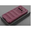 Coque arrière en silicone Phonesta GripShell pour Nothing Phone (3a) - Bordeaux 2