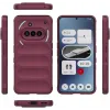 Coque arrière en silicone Phonesta GripShell pour Nothing Phone (3a) - Bordeaux 3