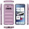 Coque arrière en silicone Phonesta GripShell pour Nothing Phone (3a) - Violet 3
