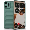 Coque arrière en silicone Phonesta GripShell pour Nothing CMF Phone 2 Pro - Vert foncé