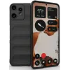 Coque arrière en silicone Phonesta GripShell pour Nothing CMF Phone 2 Pro - Noir