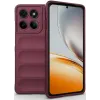 Coque arrière en silicone Phonesta GripShell pour Motorola Edge 60 Pro - Bordeaux