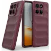 Coque arrière en silicone Phonesta GripShell pour Motorola Edge 60 Pro - Bordeaux 2
