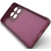 Coque arrière en silicone Phonesta GripShell pour Motorola Edge 60 Pro - Bordeaux 3