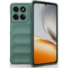 Coque arrière en silicone Phonesta GripShell pour Motorola Edge 60 Pro - Vert foncé