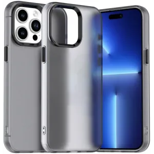 Coque arrière Phonesta HardFrost pour Apple iPhone 14 Pro - Noir mat