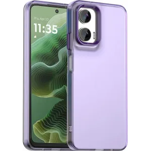 Coque arrière Phonesta HardFrost pour Motorola Moto G35 - Violet mat