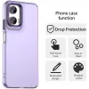 Coque arrière Phonesta HardFrost pour Motorola Moto G35 - Violet mat 4