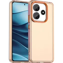 Coque arrière Phonesta HardFrost pour Xiaomi Redmi Note 14 5G - Orange mat