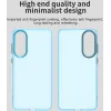 Coque arrière Phonesta HardFrost pour Samsung Galaxy S25 Edge - Bleu mat 3