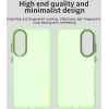 Coque arrière Phonesta HardFrost pour Samsung Galaxy S25 Edge - Vert mat 3