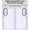 Coque arrière Phonesta HardFrost pour Samsung Galaxy S25 Edge - Violet mat 3