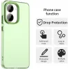 Coque arrière Phonesta HardFrost pour Xiaomi Poco X7 Pro - Vert mat 2