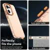 Coque arrière Phonesta HardFrost pour Oppo Reno13 - Orange mat 3
