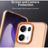 Coque arrière Phonesta HardFrost pour Oppo Reno13 Pro - Orange mat 7