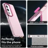 Coque arrière Phonesta HardFrost pour Oppo A80 - Rose mat 3