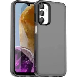 Coque arrière Phonesta HardFrost pour Samsung Galaxy M15 - Noir mat