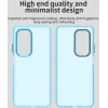 Coque arrière Phonesta HardFrost pour Oppo A5/A5m - Bleu mat 3