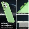 Coque arrière Phonesta HardFrost pour Oppo Reno14 F/FS - Vert mat 2