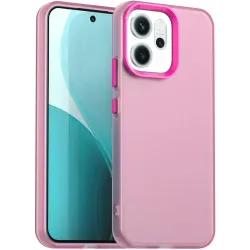 Coque arrière Phonesta HardFrost pour Oppo Reno14 F/FS - Rose mat