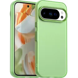 Coque arrière Phonesta HardFrost pour Google Pixel 10 Pro XL - Vert mat