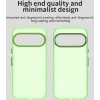 Coque arrière Phonesta HardFrost pour Google Pixel 10 Pro XL - Vert mat 3