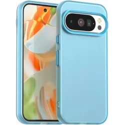 Coque arrière Phonesta HardFrost pour Google Pixel 10 / 10 Pro - Bleu mat