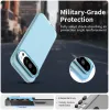 Coque arrière Phonesta HardFrost pour Google Pixel 10 / 10 Pro - Bleu mat 1