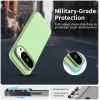 Coque arrière Phonesta HardFrost pour Google Pixel 10 / 10 Pro - Vert mat 1