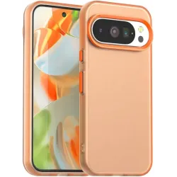 Coque arrière Phonesta HardFrost pour Google Pixel 10 / 10 Pro - Orange mat