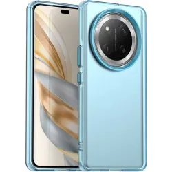 Coque arrière Phonesta HardFrost pour HONOR Magic7 Lite - Bleu mat