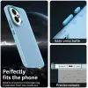Coque arrière Phonesta HardFrost pour HONOR 400 - Bleu mat 3