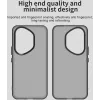 Coque arrière Phonesta HardFrost pour HONOR 400 Pro - Noir mat 4