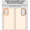 Coque arrière Phonesta HardFrost pour Samsung Galaxy A16 - Orange mat 6