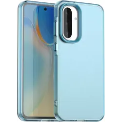 Coque arrière Phonesta HardFrost pour Samsung Galaxy A36/A56 - Bleu mat